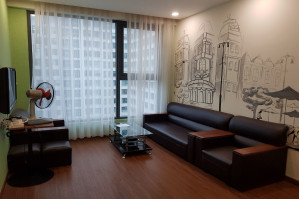 Cho thuê CC Eco Green City Nguyễn Xiển căn 2PN full nội thất giá 11.5tr