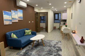 Cho thuê căn 2PN full nội thất giá 11.5tr tại Chung cư FLC Green Apartment 18 Phạm Hùng