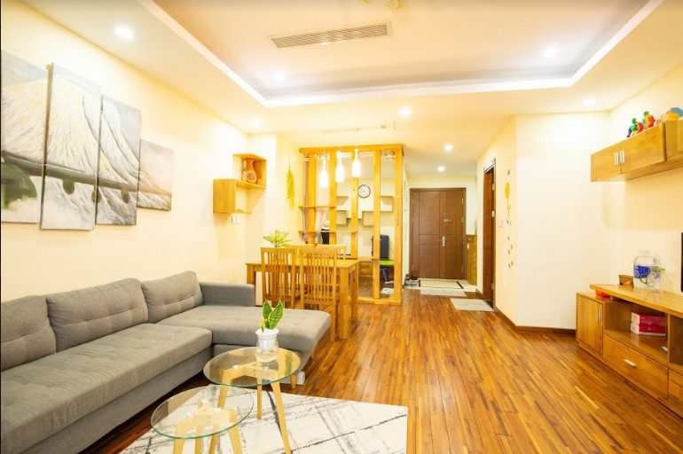 Cho thuê căn hộ 2PN full nội thất chung cư Mỹ Đình Pearl giá 12.5 triệu