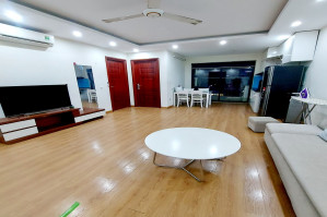 Cho thuê Chung cư 173 Xuân Thủy - Cầu Giấy căn 3PN full nội thất giá 15tr
